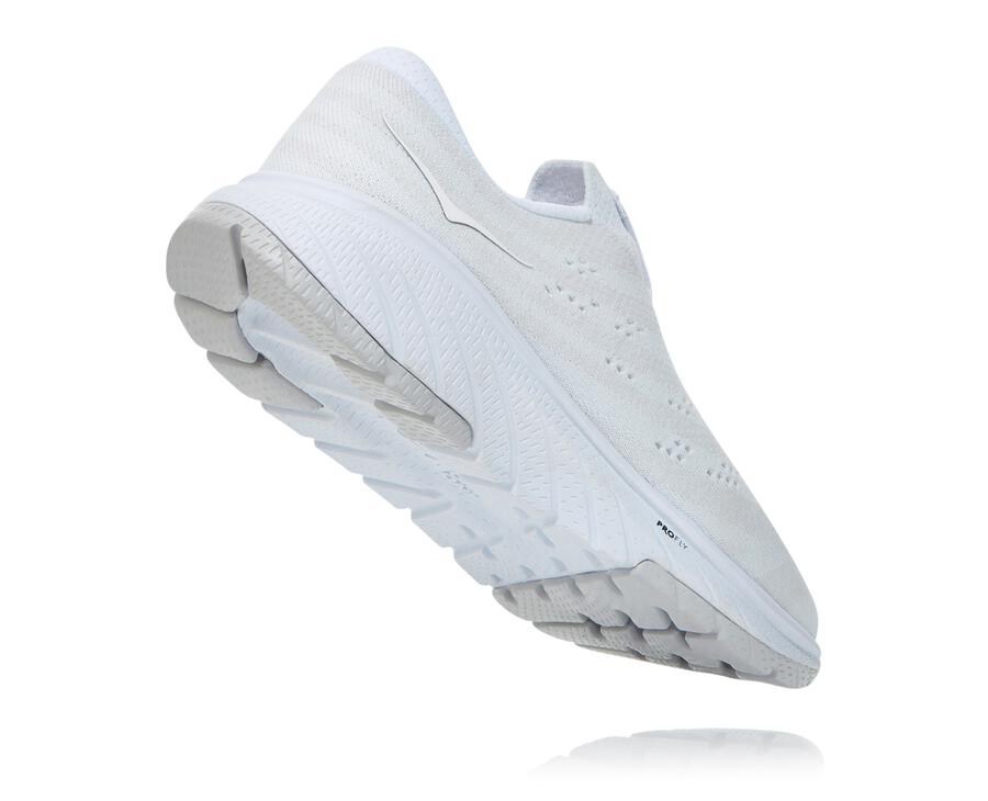 Hoka One One Walking Shoes Womens White - Cavu 3 Slip - 21467LUAN